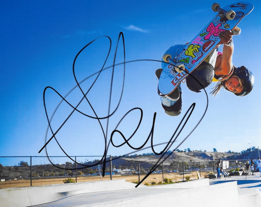 Sky Brown Olympic skateboarder signed 8x10 Photo proof COA autographed