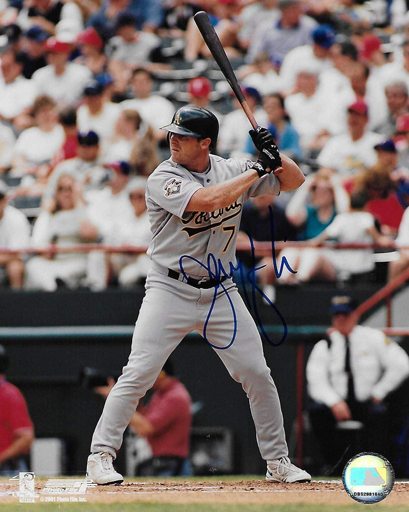 Jeremy Giambi Oakland A's signed autographed, 8x10 Photo, COA will be included,