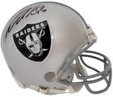 Davante Adams signed Vegas Raiders football mini helmet proof COA autographed