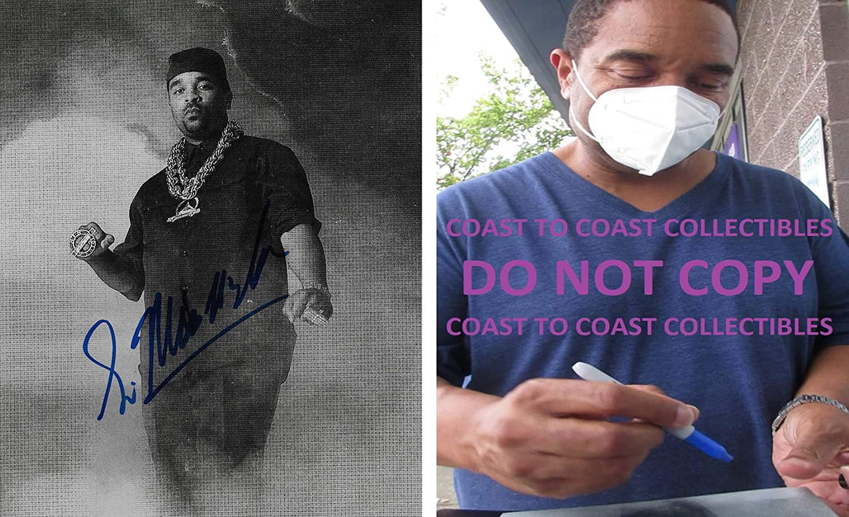 Sir Mix A Lot signed 8x10 photo Baby Got Back Rapper COA exact proof STAR=