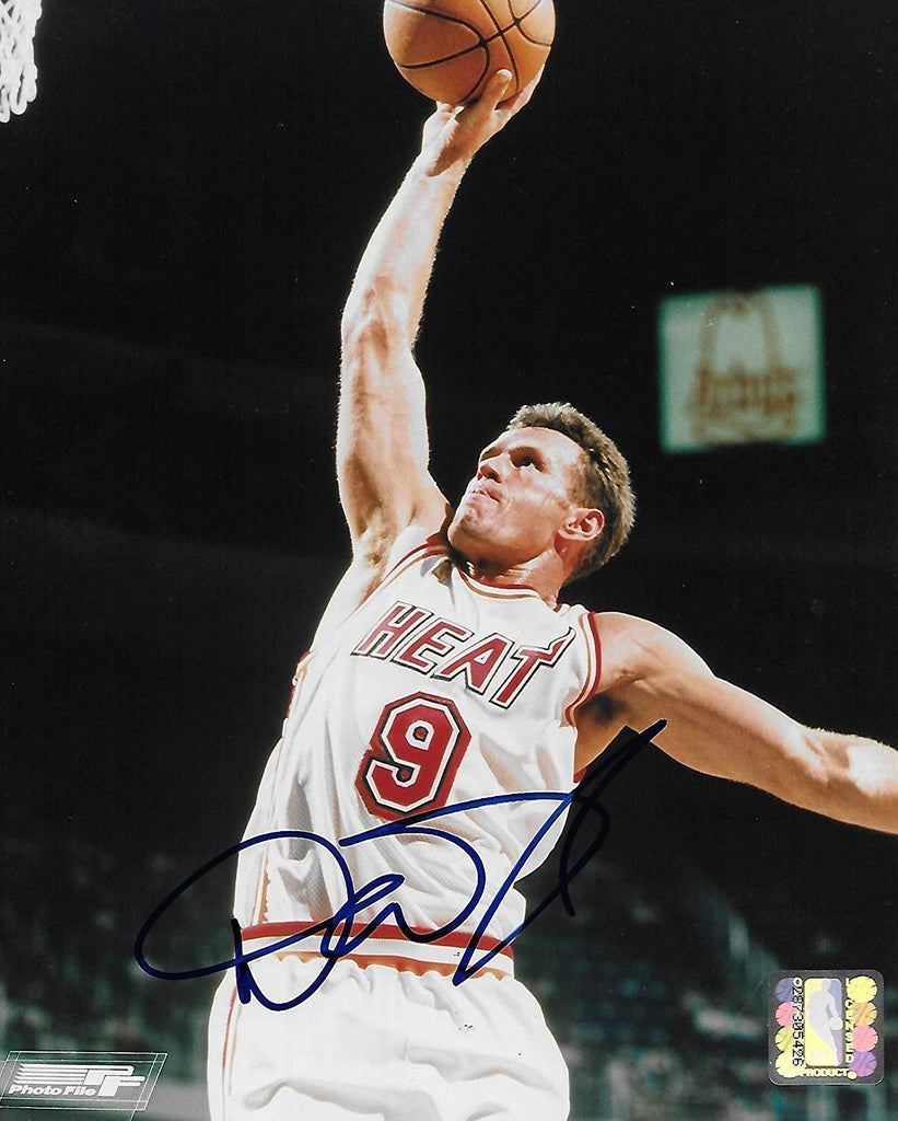 Dan Majerle Miami Heat, signed, autographed, Basketball 8x10 photo, Coa with proof