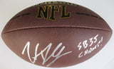 Trent Dilfer Baltimore Ravens Fresno State signed autographed NFL football proof Beckett COA