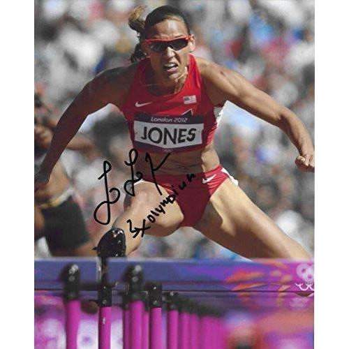 Lolo Jones, Track & Field, Olymics, USA, Signed, Autographed, Hockey 8x10 Photo, a Coa with the Proof Photo of Lolo Signing Will Be Included.