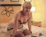 Jane Lynch Glee actress signed autographed 8x10 photo proof Beckett COA STAR