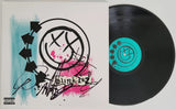 Travis Barker Mark Hoppus Tom Delonge signed Blink 182 album vinyl COA proof STAR