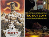 Dolph Lundgren signed Rocky IV Ivan Drago 12x18 photo COA exact Proof autograph STAR
