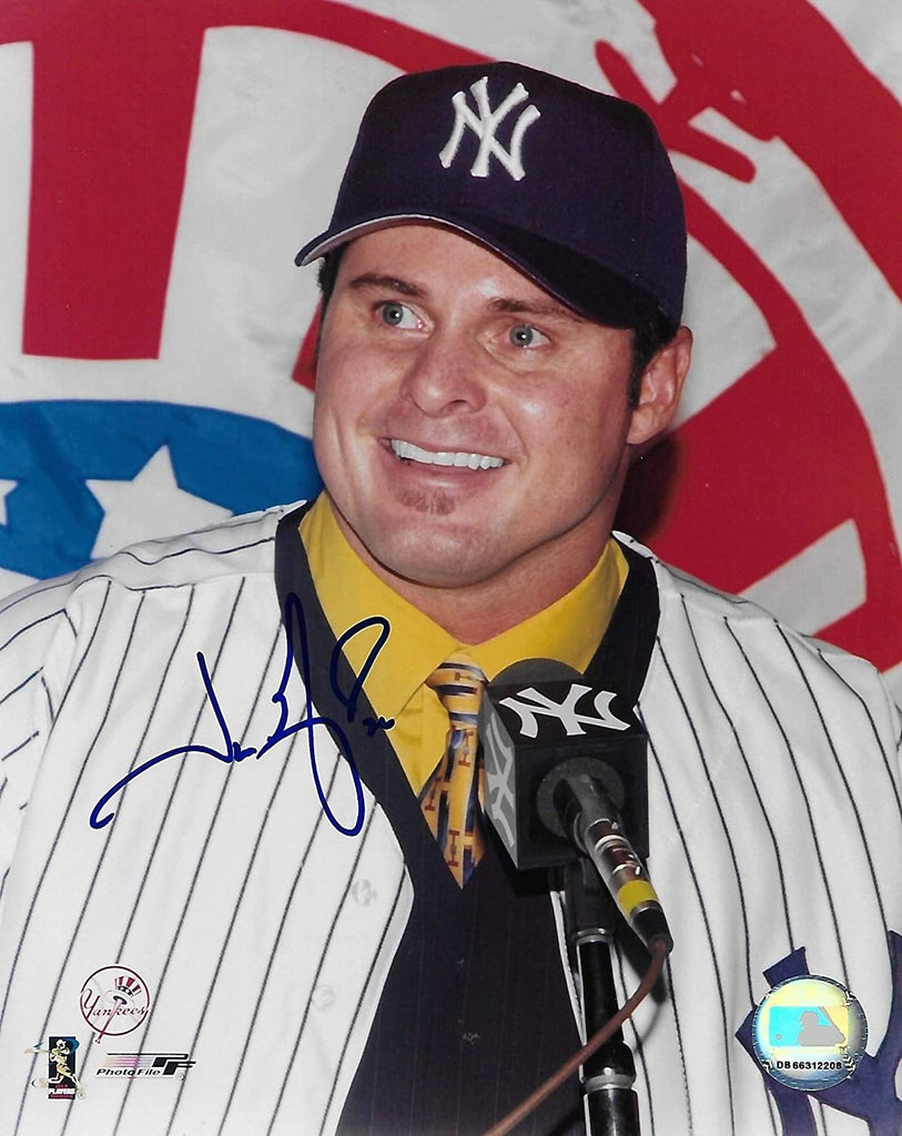 Jason Giambi New York Yankees signed autographed 8x10 Photo, COA will be included.