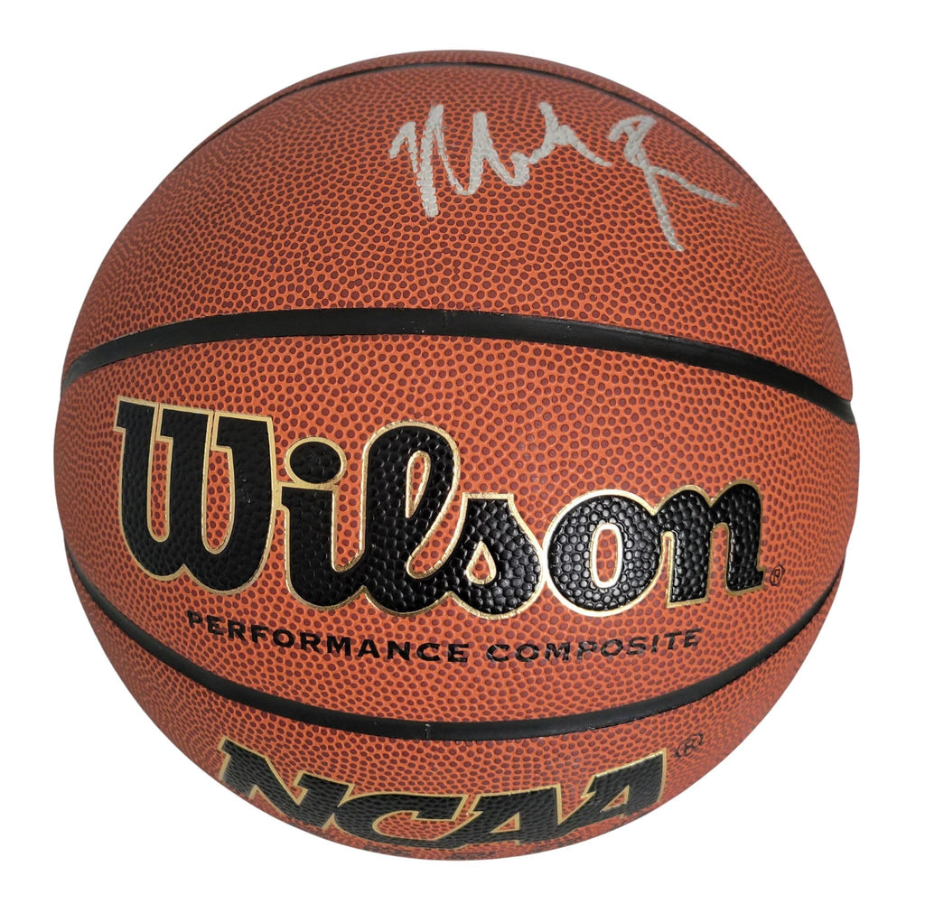 Mark Few Gonzaga Bulldogs signed NCAA basketball COA exact proof autographed