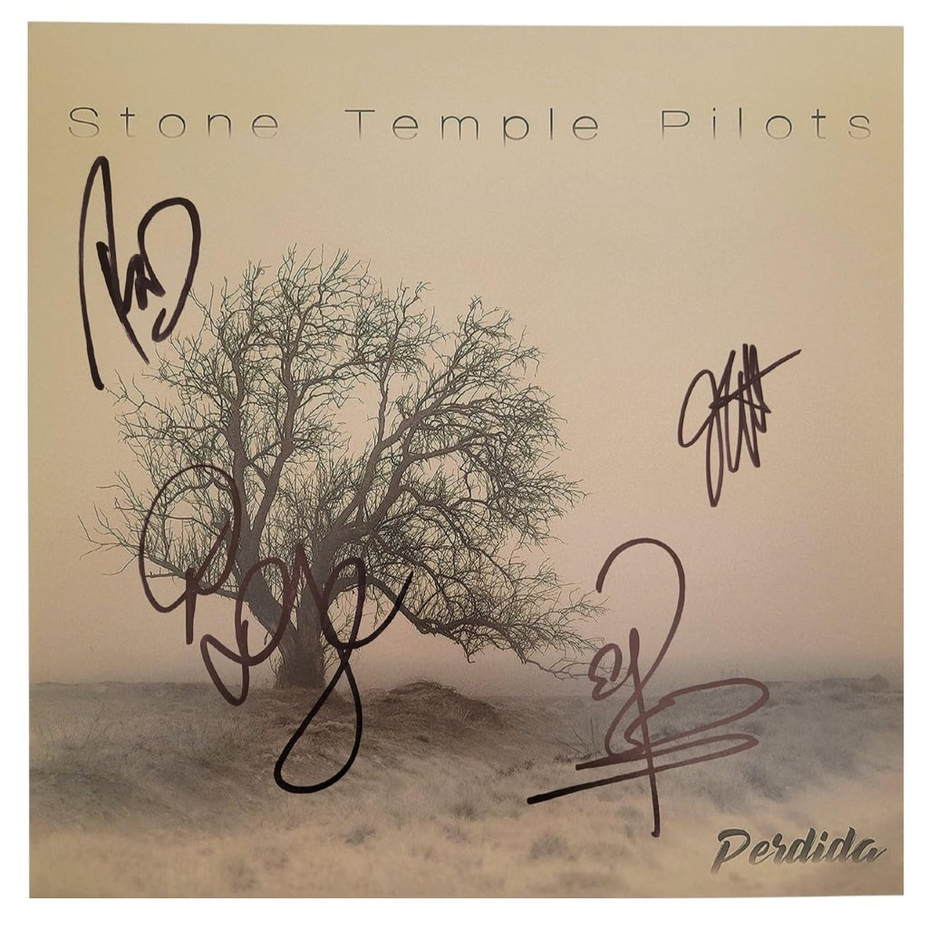 Stone Temple Pilots Band Signed 12x12 Perdida Album Photo Proof COA Autographed star