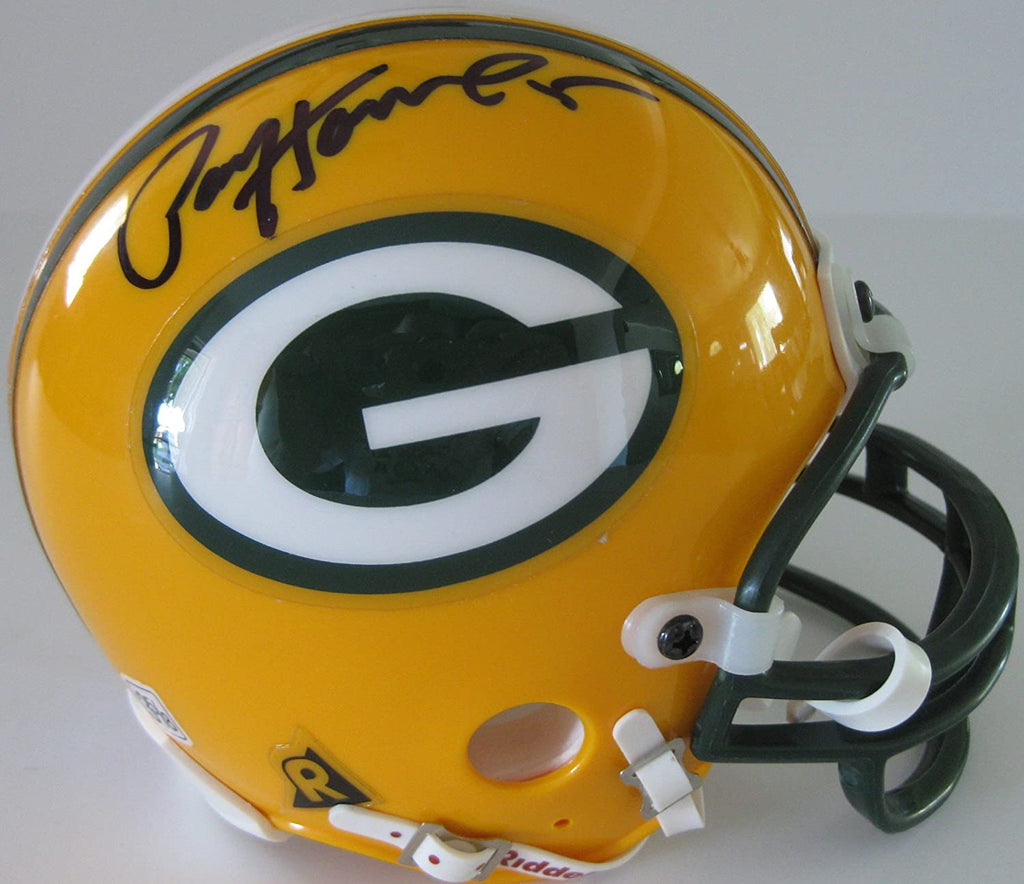 Paul Hornung signed autographed Green Bay Packers mini football helmet Beckett COA