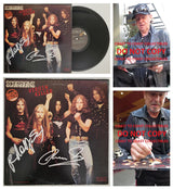 Klaus Meine Rudolf Schenker signed Scorpions Virgin Killer album COA proof star autographed