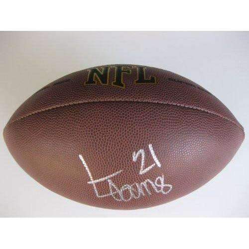 Lamichael James, San Francisco 49ers, Oregon Ducks, Signed, Autographed, NFL Football, a COA with the Proof Photo of Lamichael Signing Will Be Included with the Football