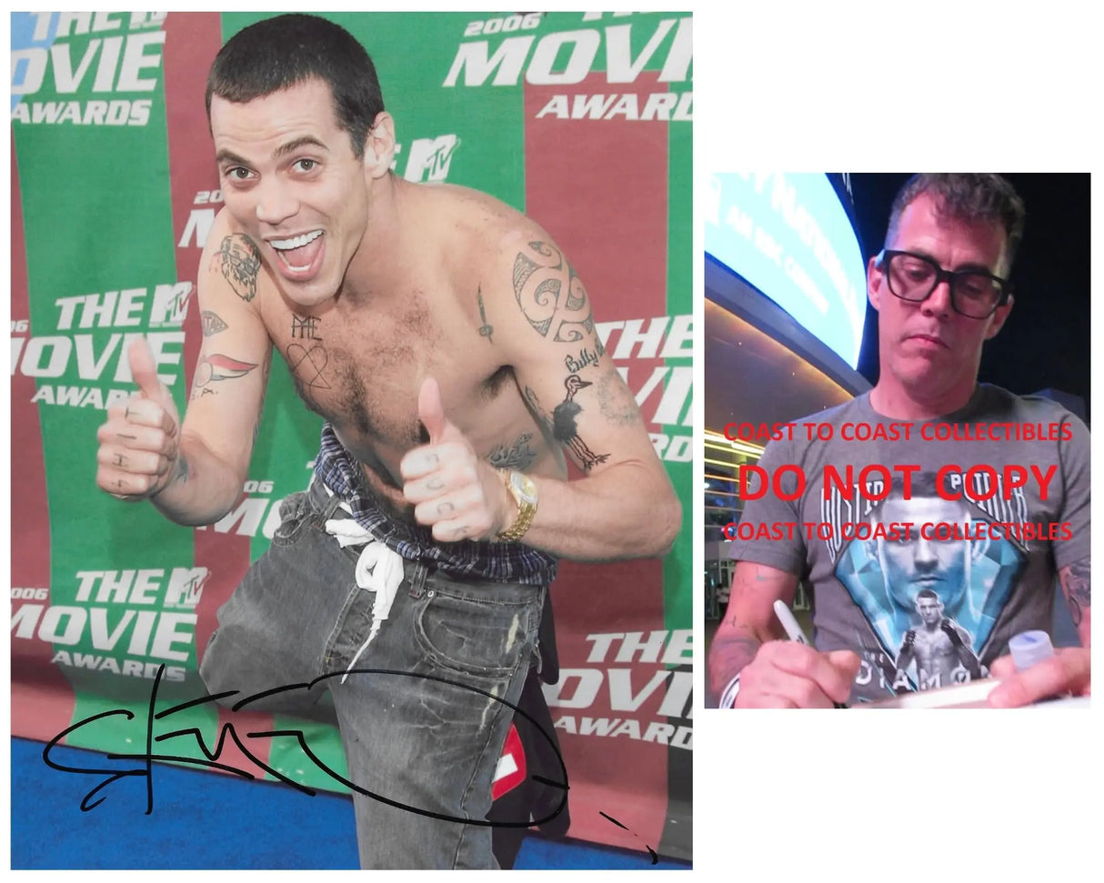 Steve O Comedian Actor signed 8x10 photo COA Proof autographed STAR