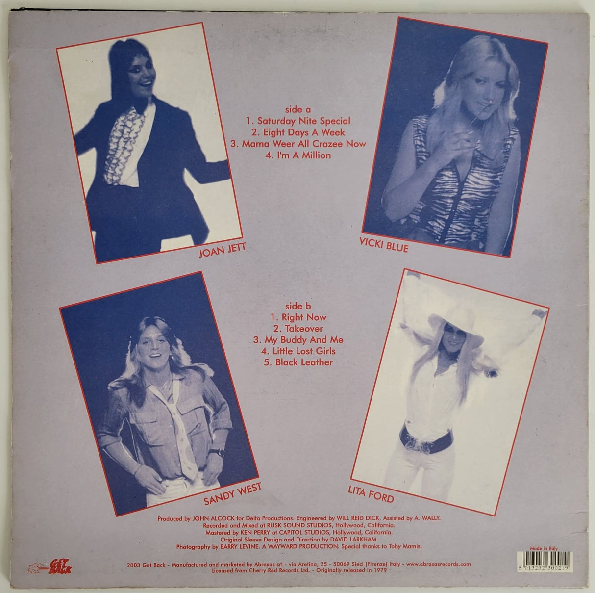 Lita Ford signed And Now. The Runaways album COA exact proof autographed STAR