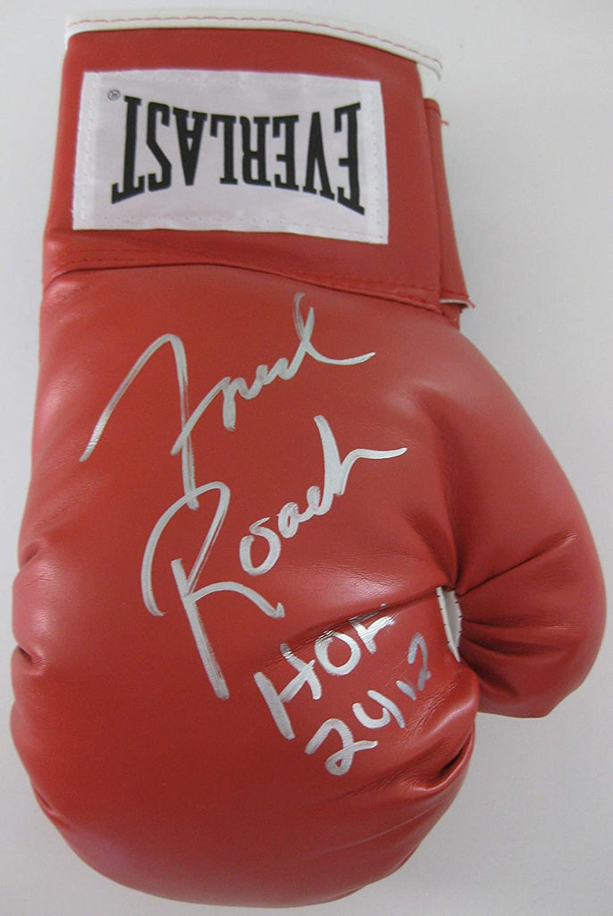 Freddie Roach Boxing Legend signed autographed boxing glove proof Beckett COA