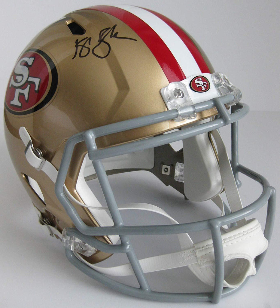 Kyle Shanahan San Francisco 49ers signed, autographed full size helmet,exact proof COA