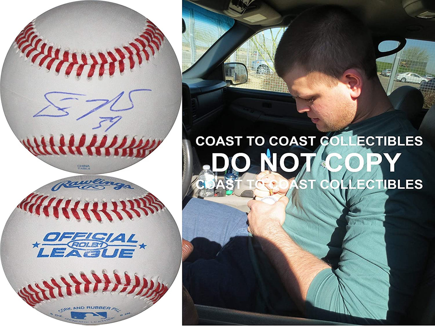 Devin Mesoraco Cincinnati Reds New York Mets signed autographed baseball proof