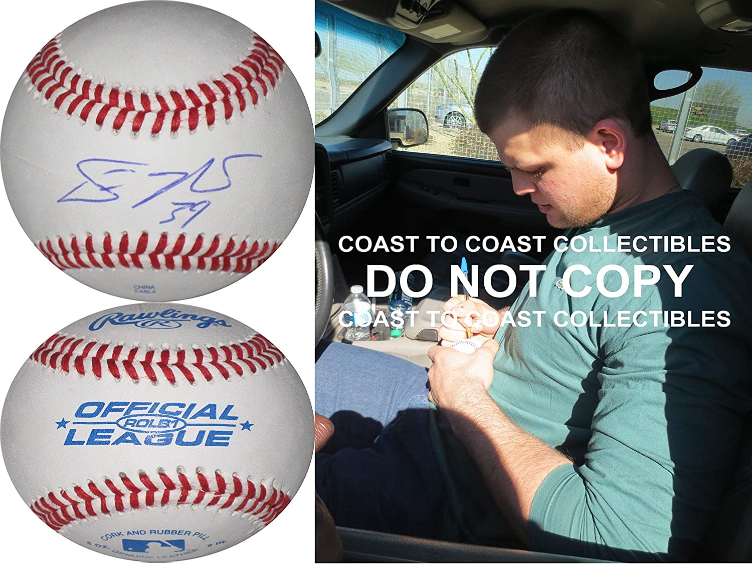Devin Mesoraco Cincinnati Reds New York Mets signed autographed baseball proof