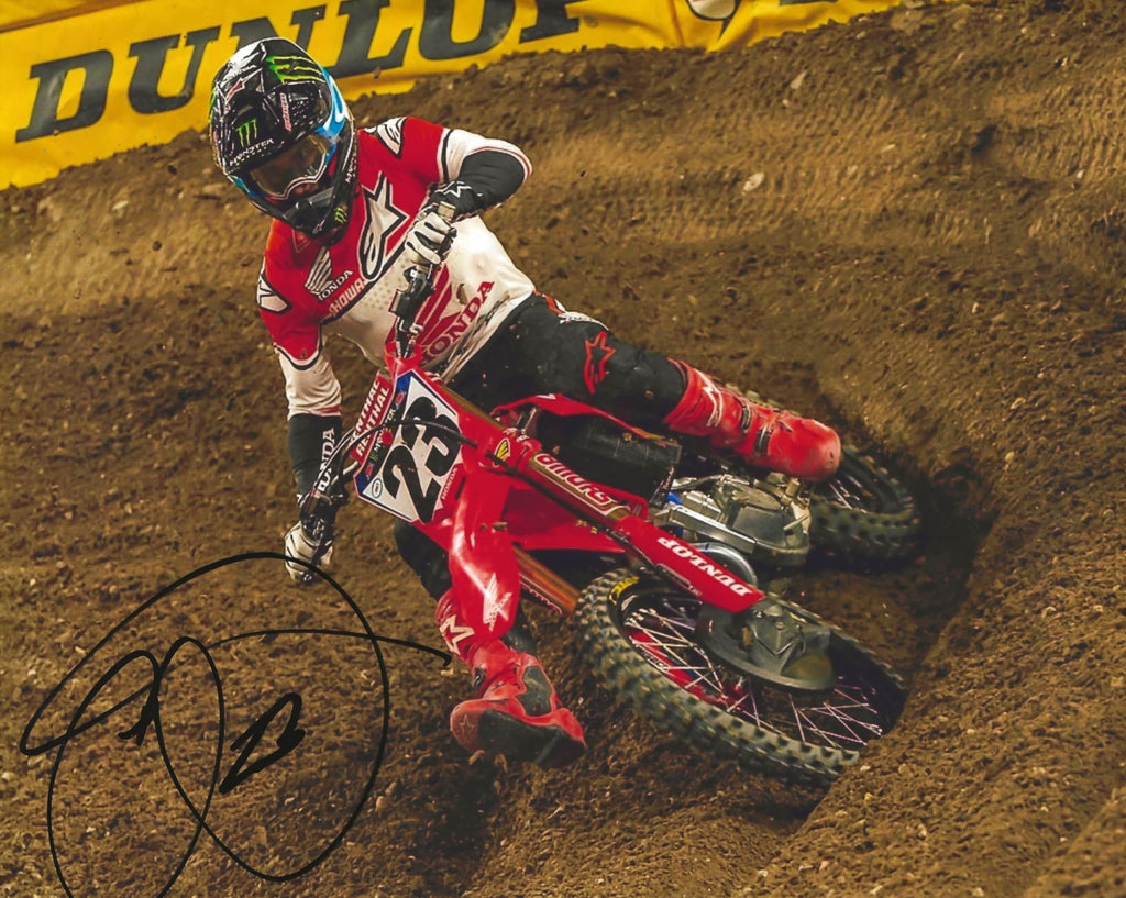 Chase Sexton Motocross Supercross Racer Signed 8x10 Photo COA Proof Autographed..