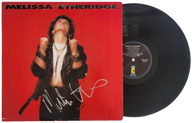 Melissa Etheridge signed Self-Titled album COA proof autographed vinyl record Star