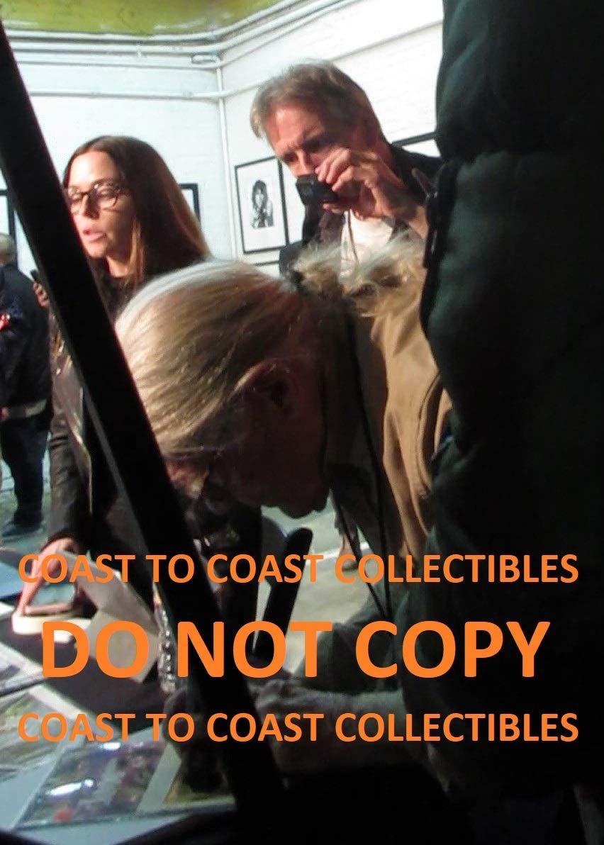 Henry Diltz Rock photographer signed Mick Jagger Rolling Stones 8x10 photo Proof COA STAR