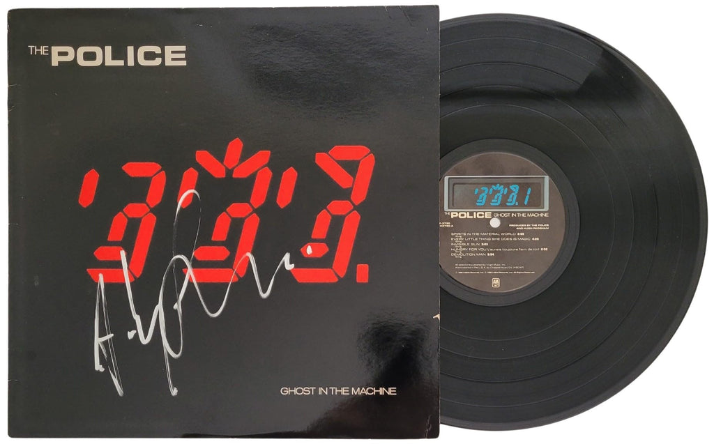 Andy Summers Signed The Police Ghost in the Machine Album COA Proof Autographed Vinyl