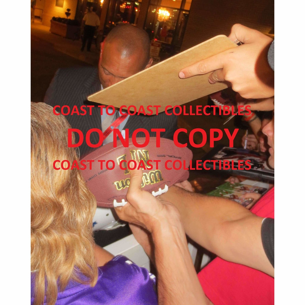 Aeneas Williams Arizona Cardinals, signed, autographed 8X10 Photo - COA and proof photo included