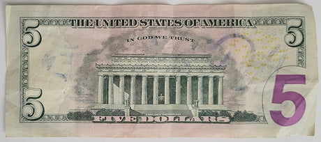 The LUNIZ Yuckmouth “I GOT 5 ON IT” signed 5 Dollar Bill COA exact proof STAR