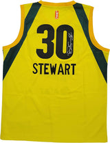 Breanna Stewart signed Seattle Storm WNBA basketball Jersey proof COA autographed.