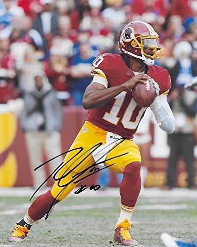 Robert Griffin III. RG3, Washington Redskins signed autographed, 8X10 Photo, COA with the Proof Photo of Robert signing will be included.