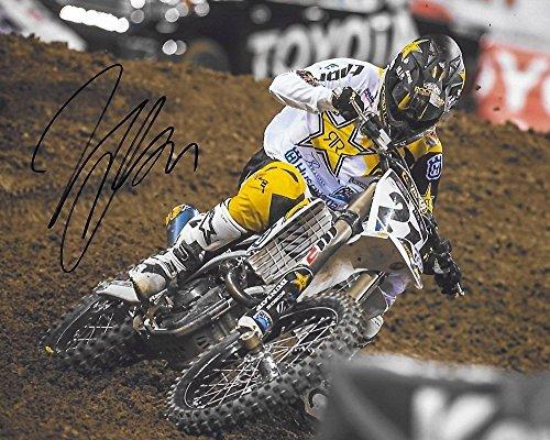 Jason Anderson, Supercross, Motocross, Signed, Autographed, 8X10 Photo, a COA with the Proof Photo Will Be Included=.
