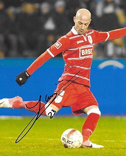 Laurent Ciman, Montreal Impact, Belgium, Signed, Autographed, 8x10 Photo, a Coa with the Proof Photo of Laurent Signing the Ball Will Be Included=