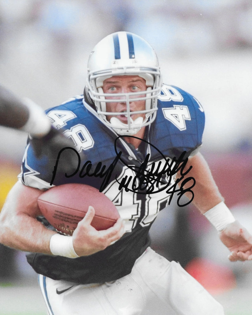 Daryl Johnston Signed Dallas Cowboys Football 8x10 Photo proof COA autographed.