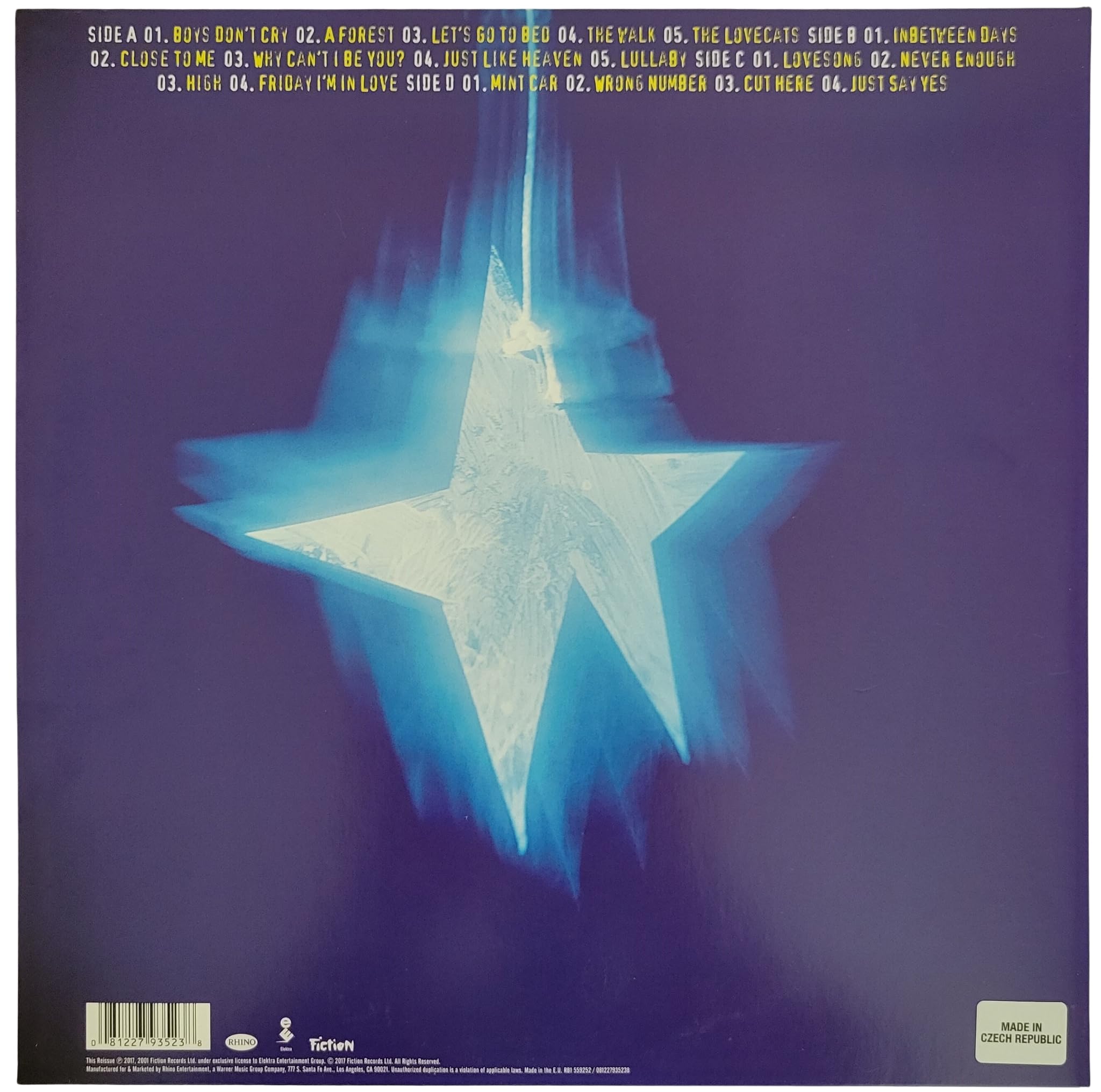 Robert Smith signed The Cure Faith album, Vinyl Record COA exact proof Star  - Coast to Coast Collectibles Memorabilia - #sports_memorabilia# -  #entertainment_memorabilia#