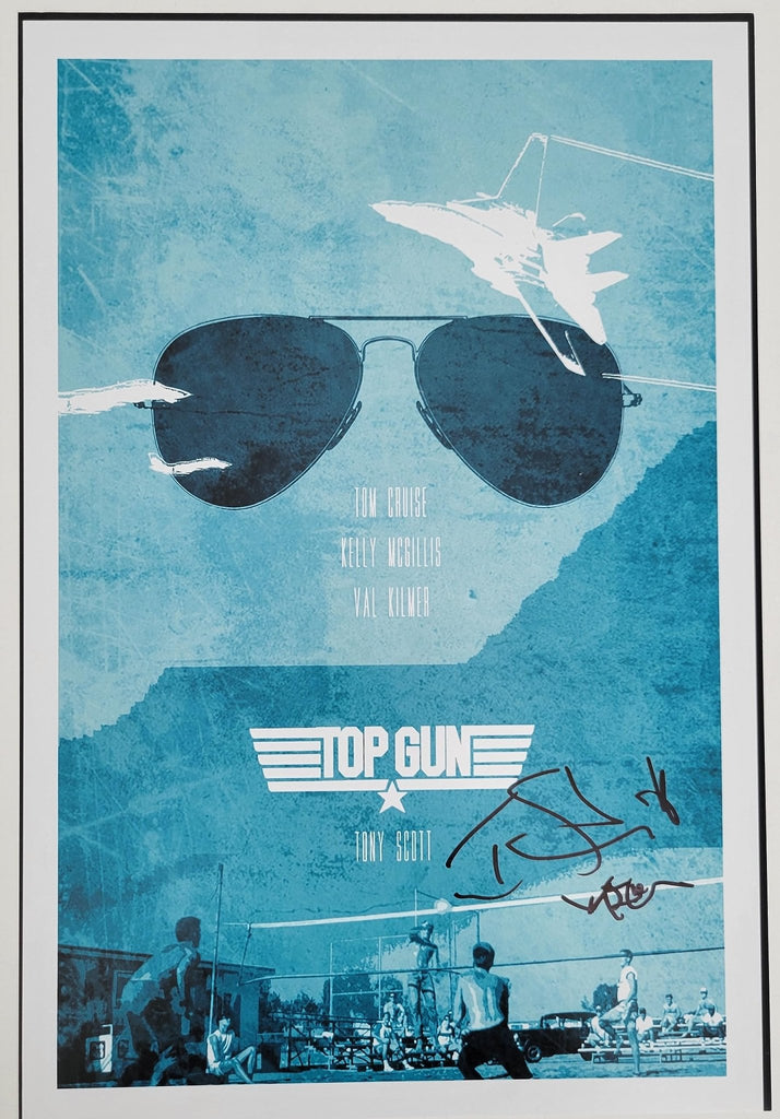 Tom Skerritt signed Tom Gun 12x18 photo Viper Proof COA STAR autographed poster