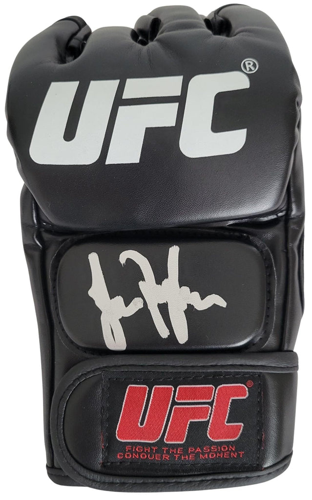 Joe Pyfer Signed UFC Glove MMA COA Exact Proof Autographed Mixed Martial Artist.