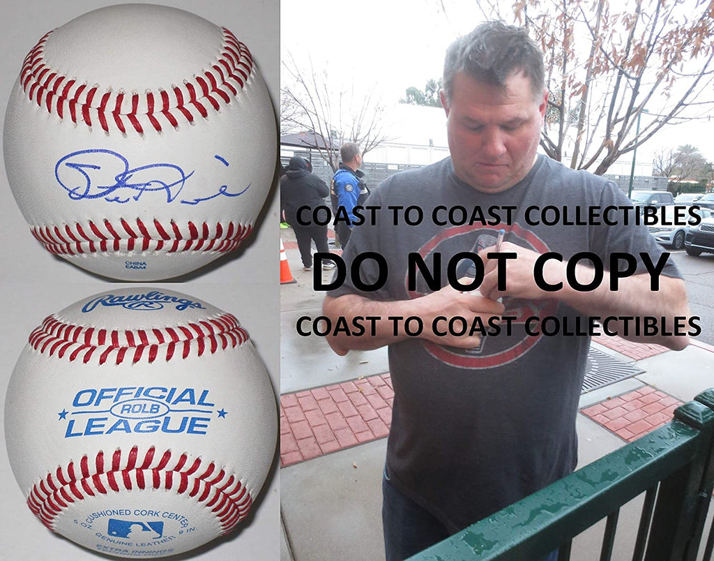 Steve Kline Carinals Giants Expos signed autographed baseball COA with Proof
