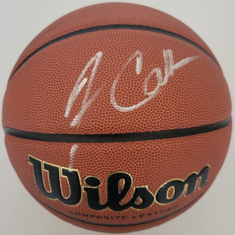 Jim Calhoun UConn Huskies Saint Joseph signed autographed NCAA basketball proof Beckett COA