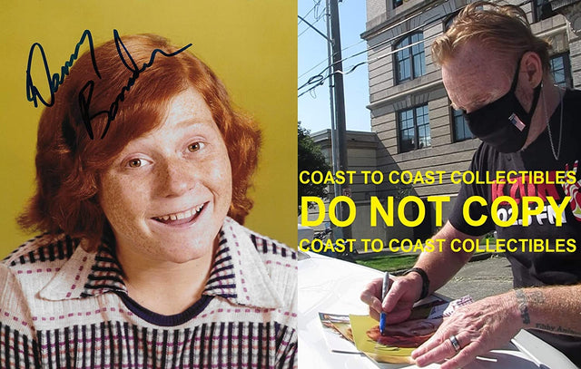 Danny Bonaduce actor signed autographed The Partridge Family 8x10 photo COA. STAR