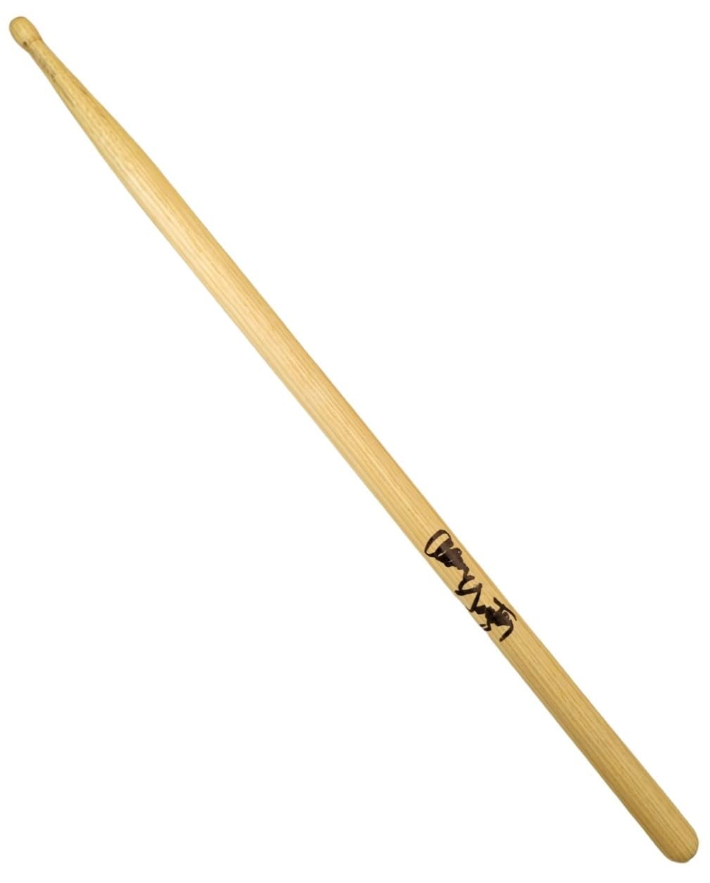 Alan Gratzer REO Speedwagon Drummer Signed Drumstick COA Proof Autographed