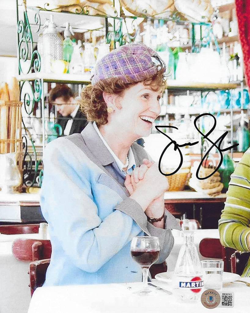 Jane Lynch Glee actress signed autographed 8x10 photo proof Beckett COA STAR-