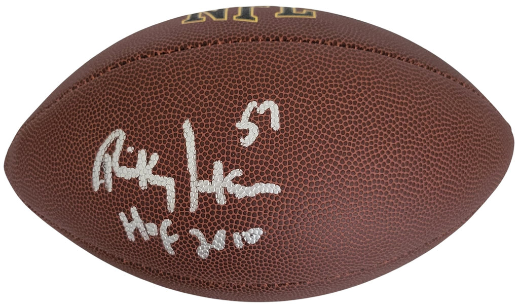 Rickey Jackson Signed Football Proof COA Autographed New Orleans Saints SF 49ers