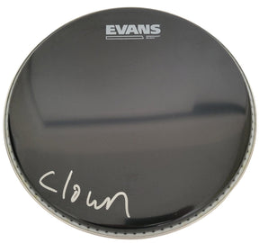Clown Shawn Crahan Drummer Slipknot signed Drumhead COA exact proof autographed STAR
