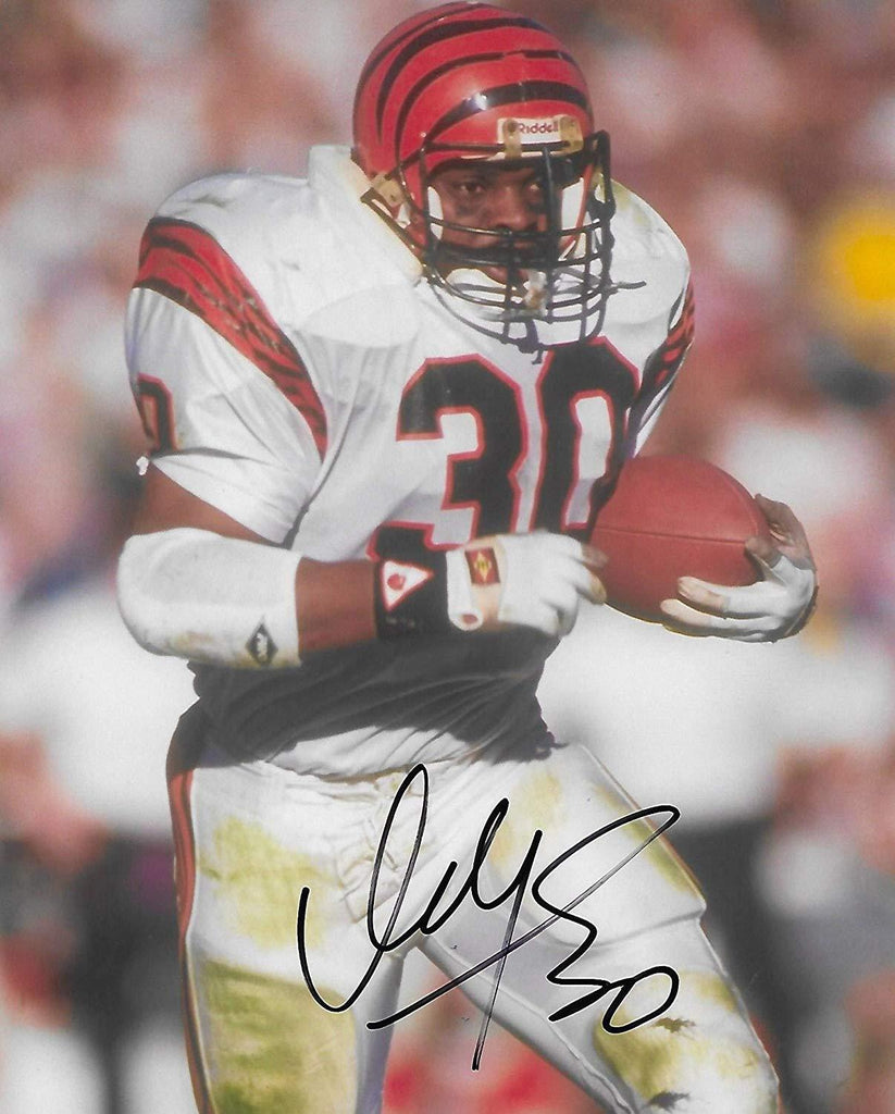 Ickey Woods, Cincinnati Bengals, signed, autographed, 8x10 photo, COA with proof photo.
