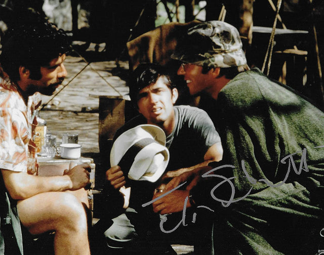 Tom Skerritt actor signed Duke Forrest Mash 8x10 photo proof COA STAR