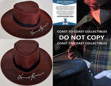Kurt Russell Wyatt Earp Tombstone actor signed autographed cowboy hat proof Beckett COA. Star