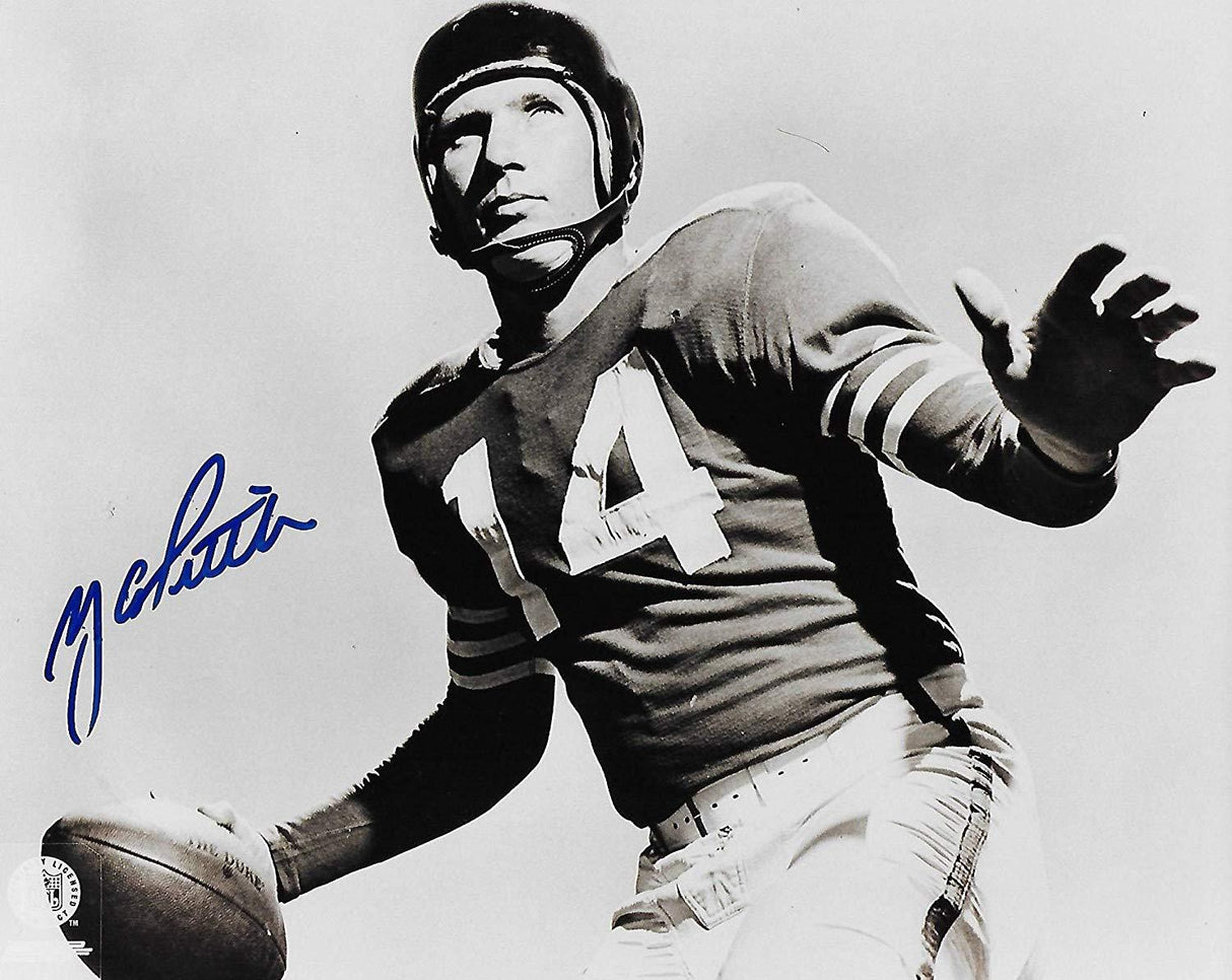 YA Tittle San Francisco 49ers signed autographed, 8x10 Photo, COA will be included,