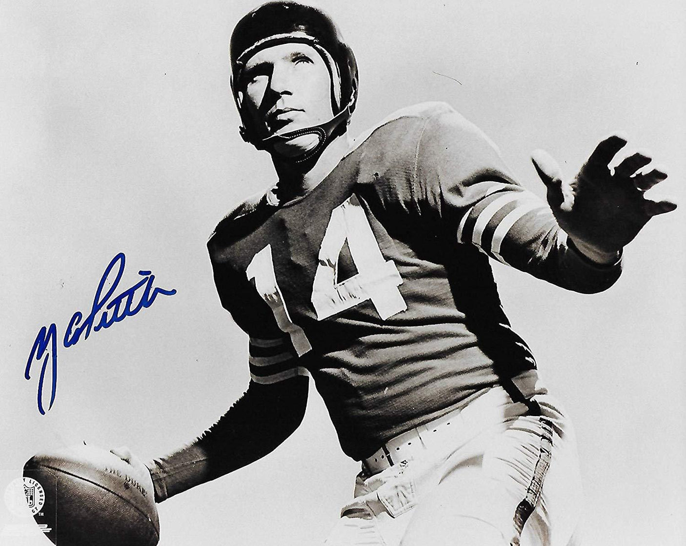 YA Tittle San Francisco 49ers signed autographed, 8x10 Photo, COA will be included,