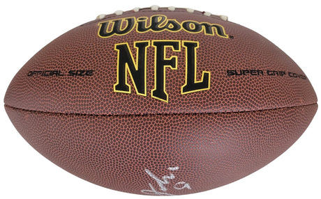 Jim McMahon Bears Philadelphia Eagles signed football proof Beckett COA autographed