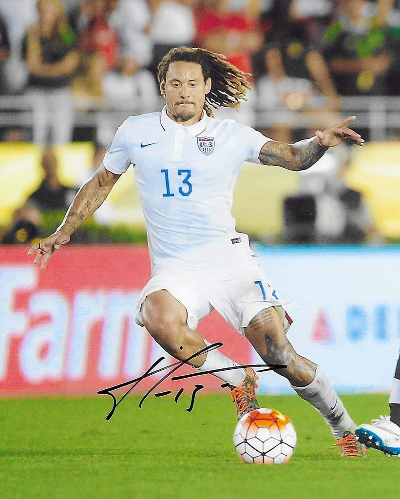 Jermaine Jones LA Galaxy signed autographed USA soccer 8x10 photo proof COA.
